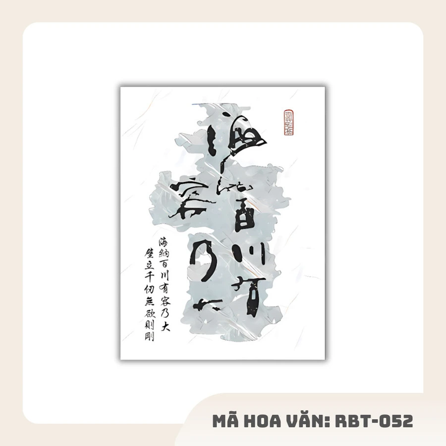 Bộ tuyển tập mẫu RBT049 - RBT052